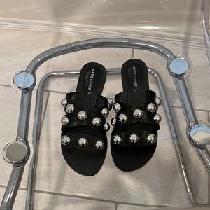 Black Marc Fisher Sandals